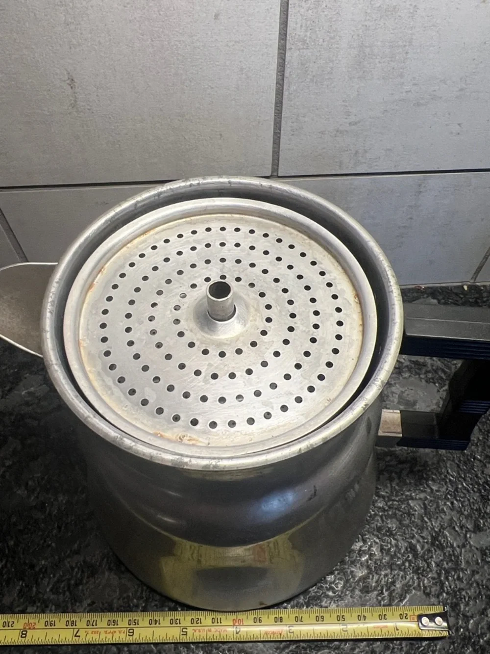 Wear Ever Aluminum Coffee Percolator with Black Handle PERFECT FOR CAMPING